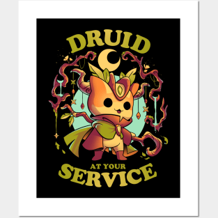 Druid's Call - cute gamer and geek Posters and Art